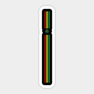 Rasta 3 Stripe Sticker